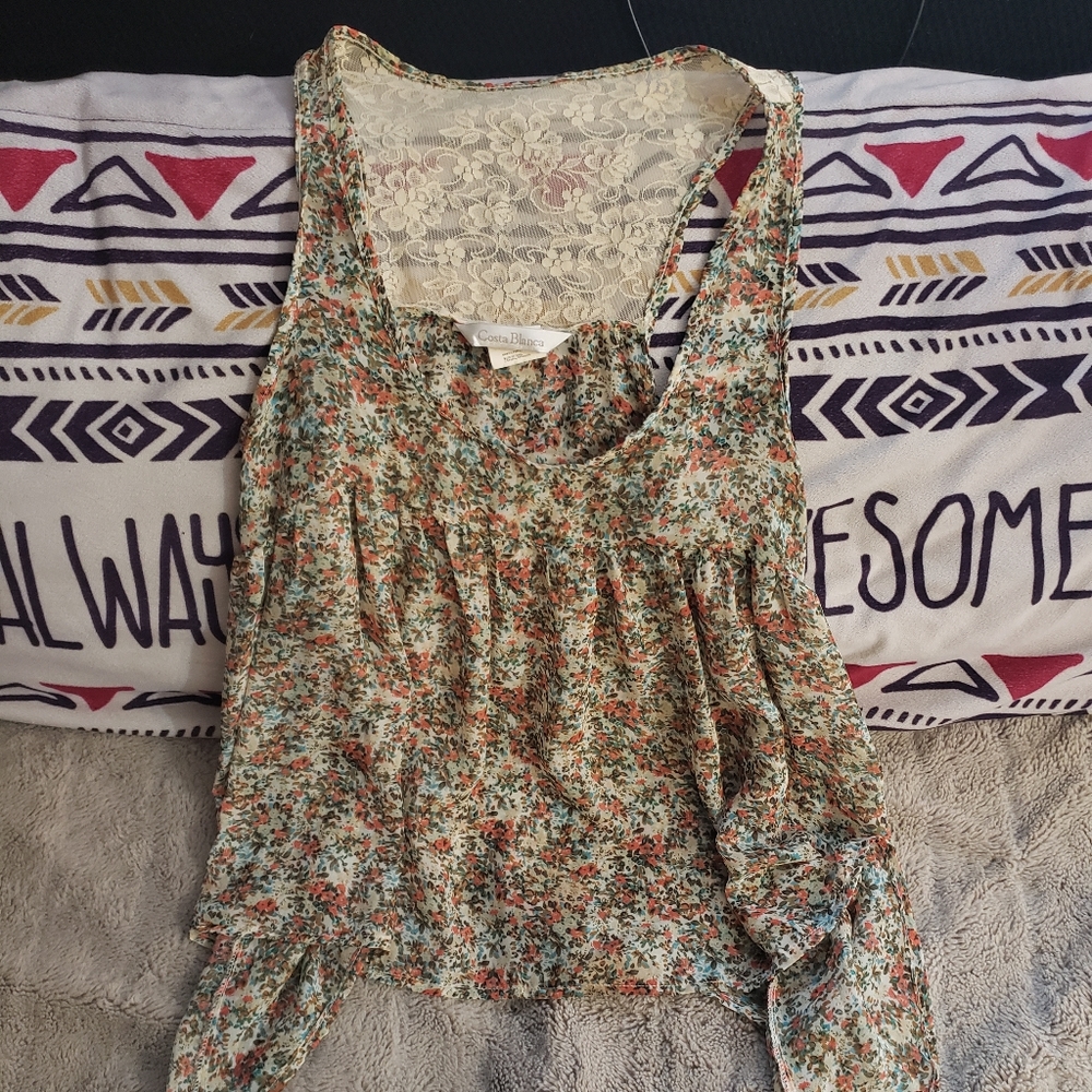 Floral Tank